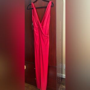 Elegant Red Long Dress